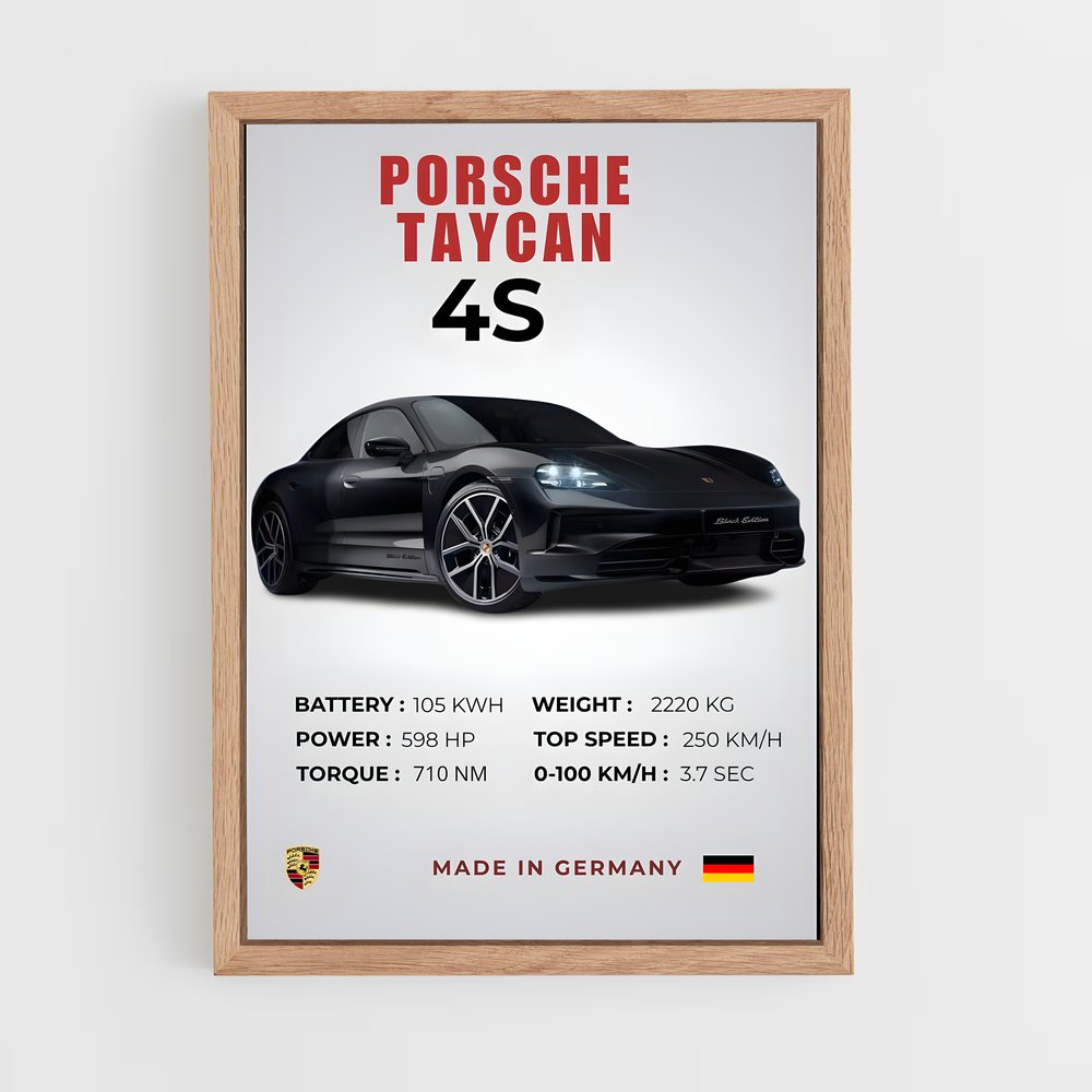 Poster Électro-Porsche (vue 4)